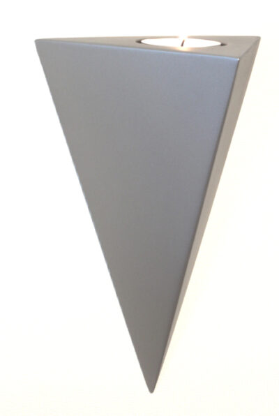 Atlanta Wall Tealight Candle Holder - Colour Steel