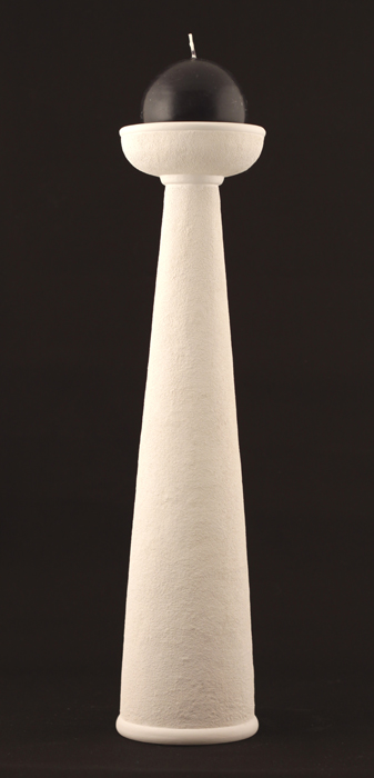 Mirage Candlestick Holder - Colour Off-White