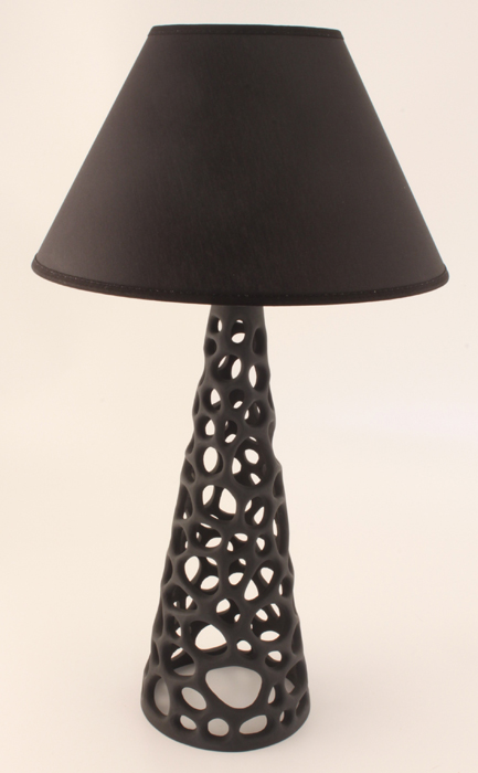 Coral Table Lamp - Colour Black