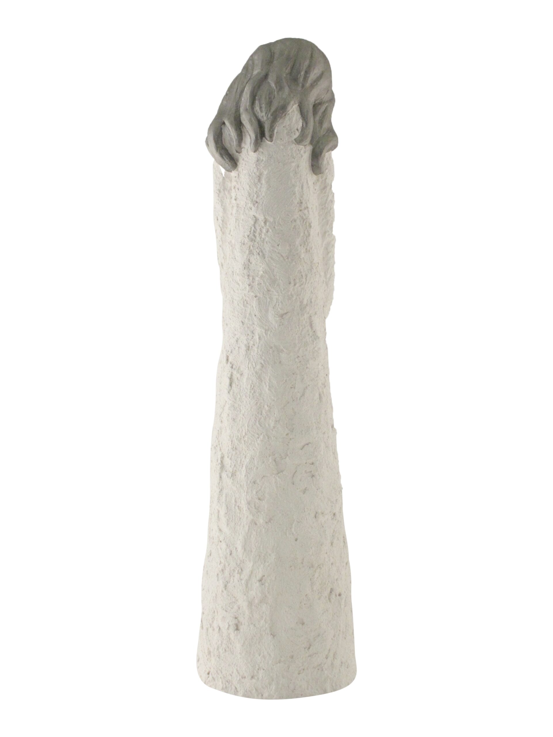 Woman, Longing, With Hands To One Side - Colour White With Silver Hair - Image 5